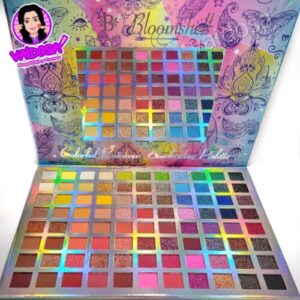 Paleta de Sombras - 88 Tonos - Colorful Rainbow Bloomshell