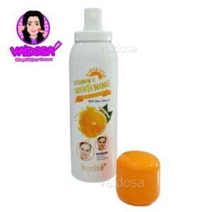 Protector Solar y Aclarador de Vitamina C en Spray Karite - SPF50